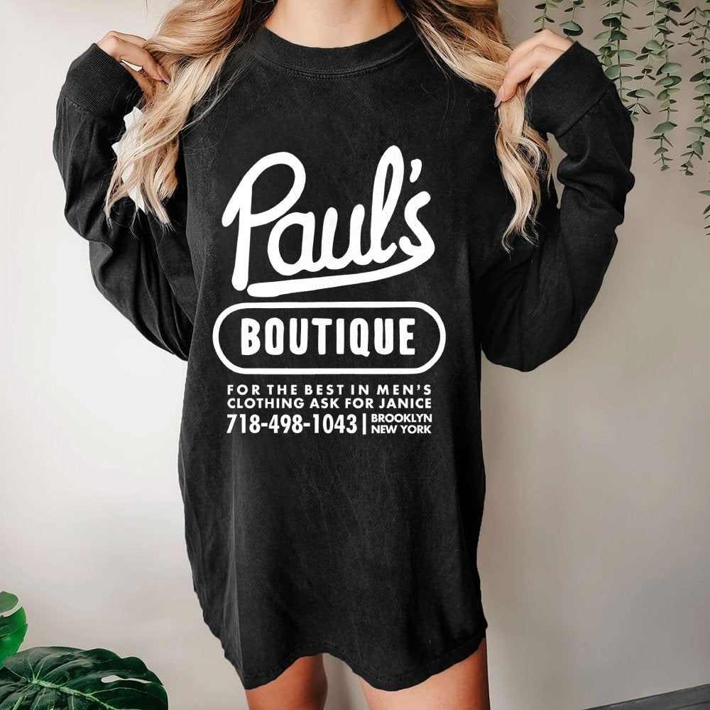 Paul's Boutique Washed Long Sleeve Tee