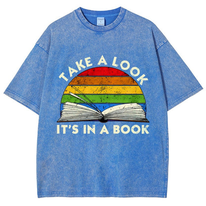 Take a Look Vintage Distressed T-shirt