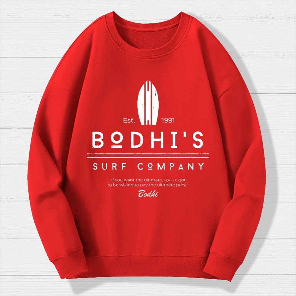 Bodhi's Surf Company Est. 1991 Geek Cotton Sweatshirt