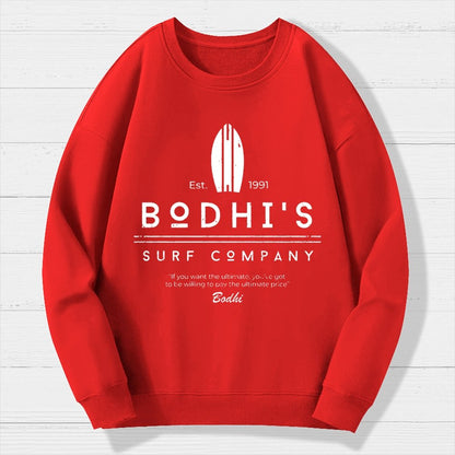Bodhi's Surf Company Est. 1991 Geek Cotton Sweatshirt