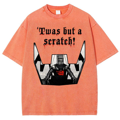 Twas but a scratch! Vintage Distressed T-shirt