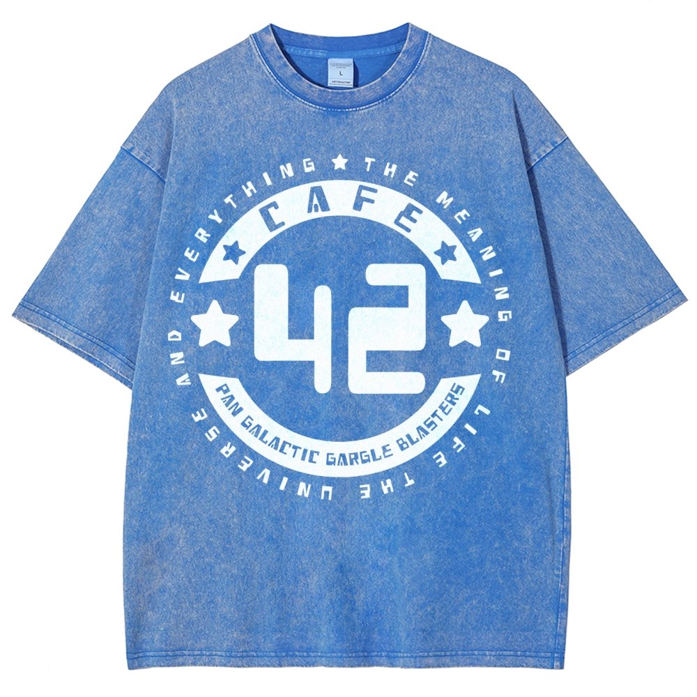 Cafe 42 Vintage Distressed T-shirt