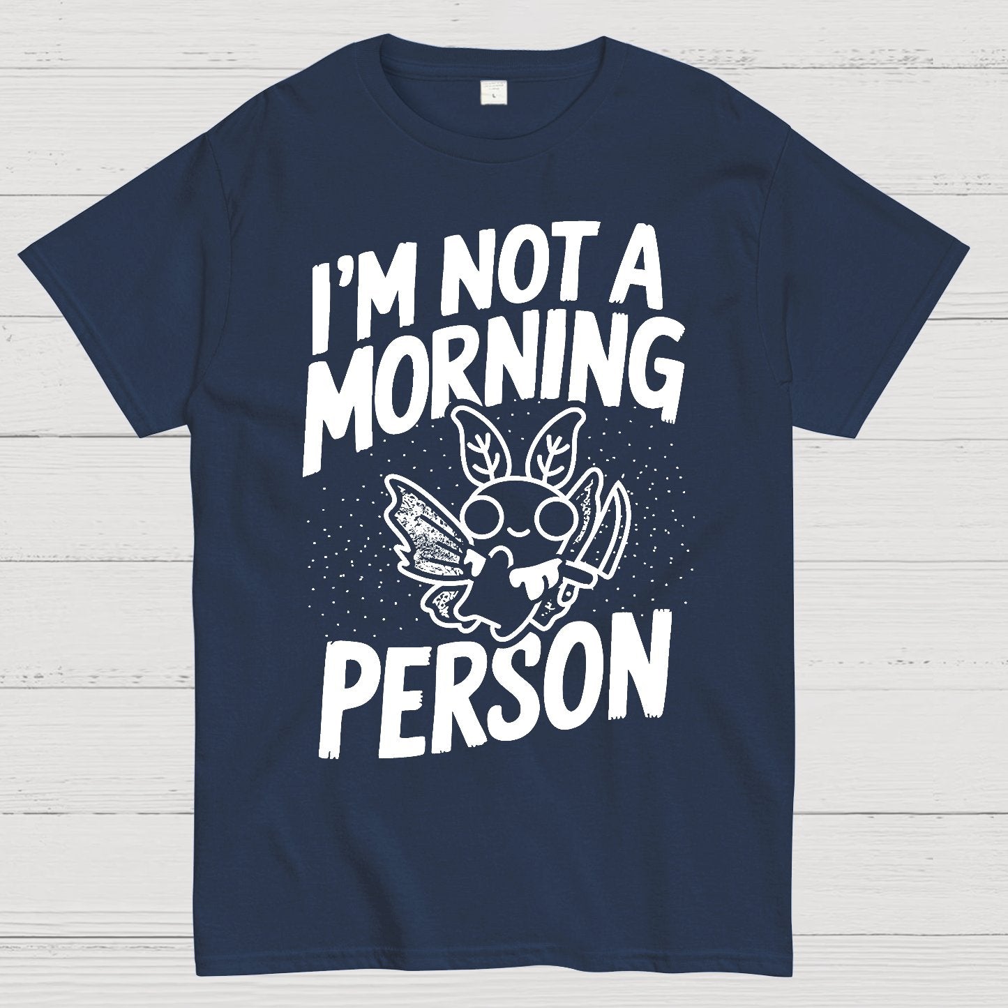 Not A Morning Bug Geek T-Shirt