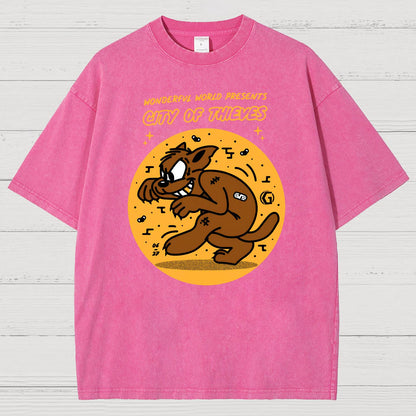 City Of Thieves! Sarcasm Vintage Distressed T-shirt
