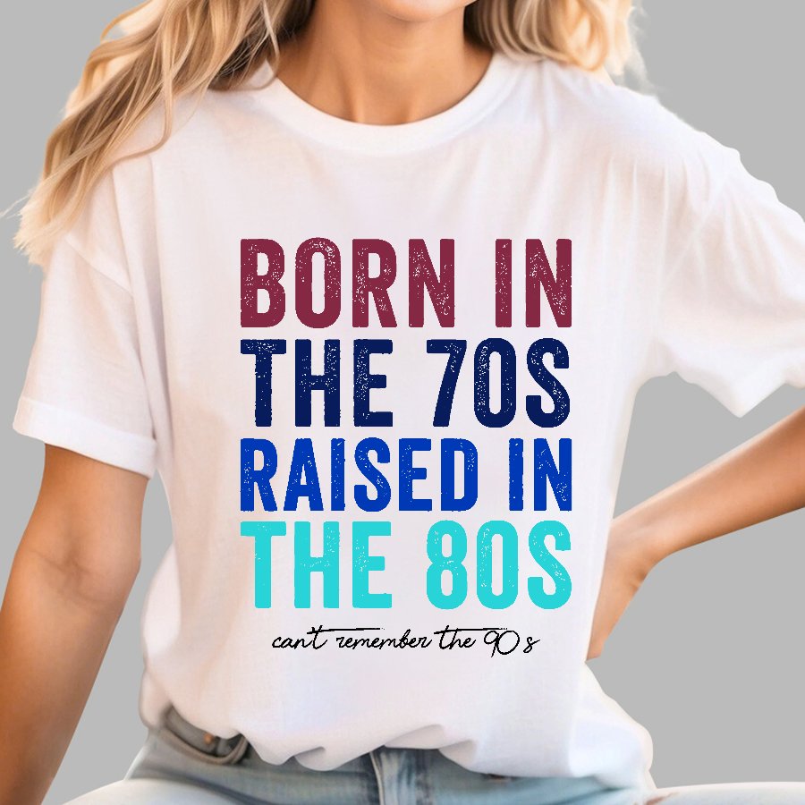 Raised in the 80s Geek T-Shirt