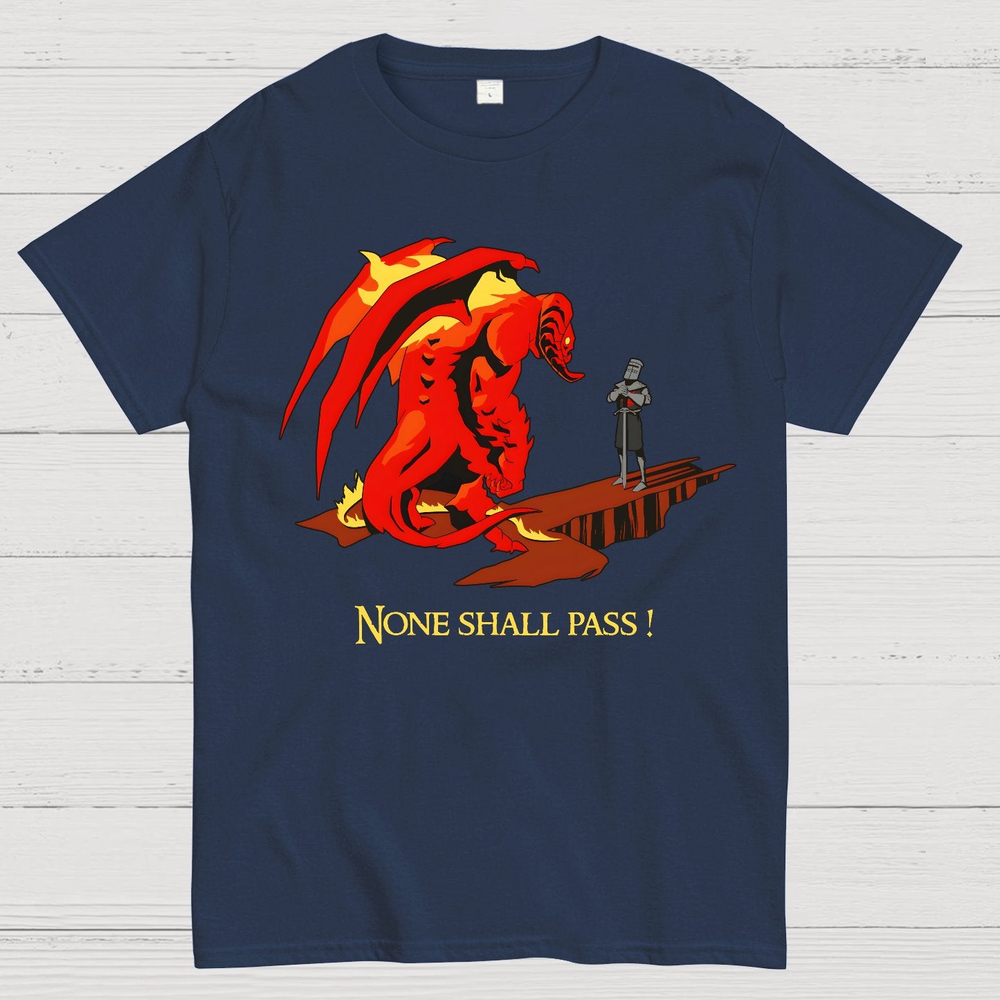 None Shall Pass Geek T-Shirt