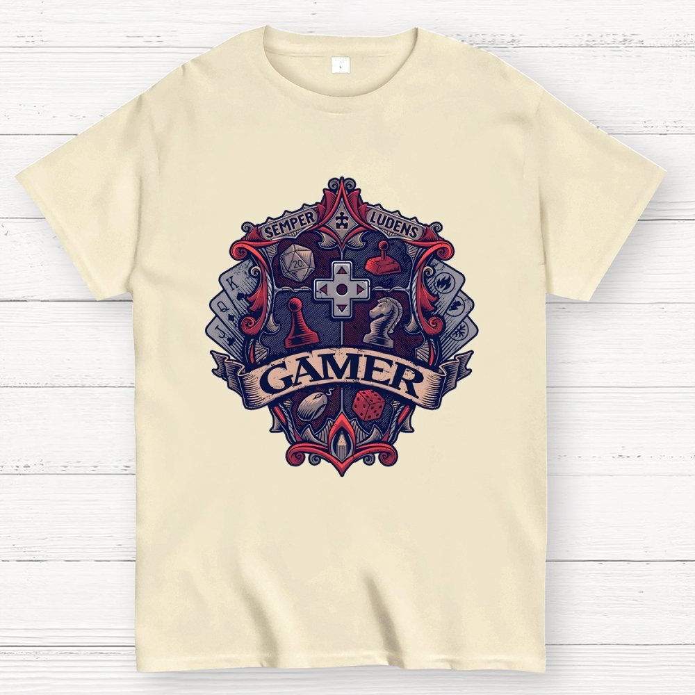Gamer Crest Geek T-Shirt