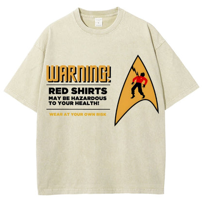 Red Shirts Vintage Distressed T-shirt