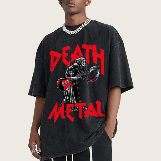 Death Metal Vintage Distressed T-shirt