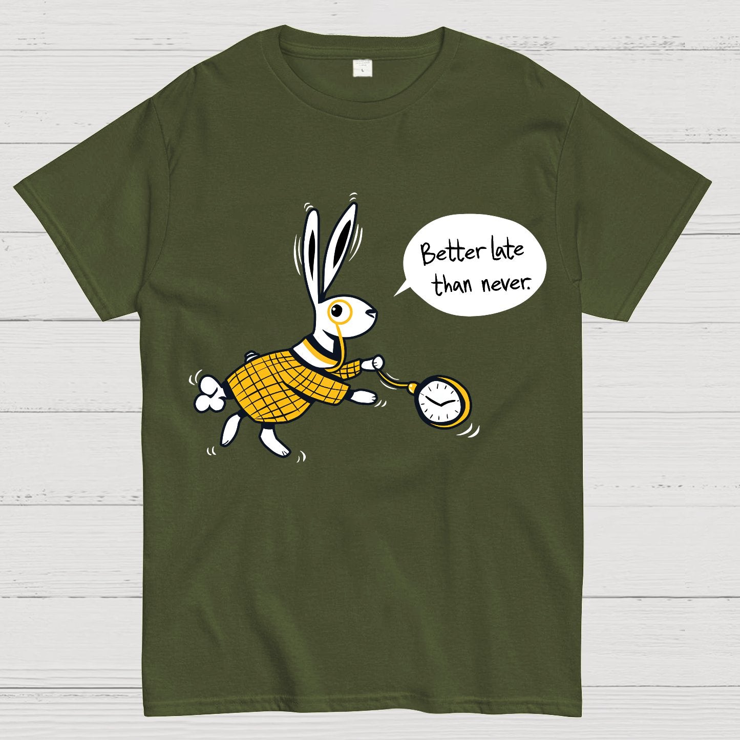 Better Late Than Never Geek T-Shirt