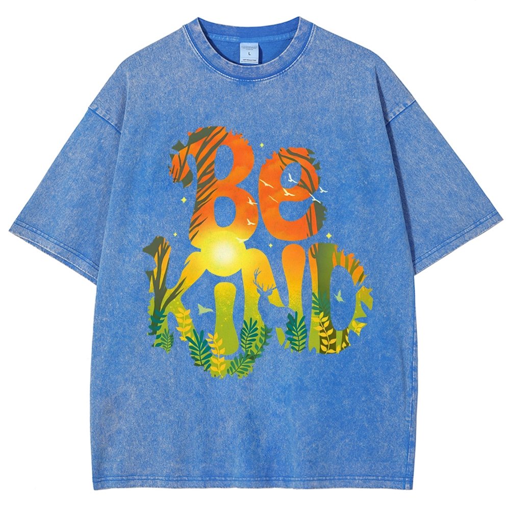 Be Kind Vintage Distressed T-shirt