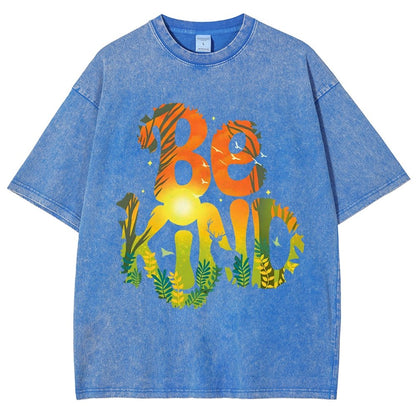 Be Kind Vintage Distressed T-shirt