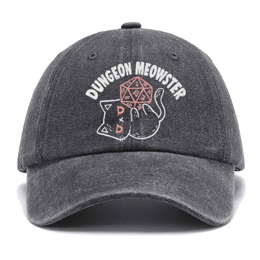 The Dungeon Meowster Geek Cotton Hat