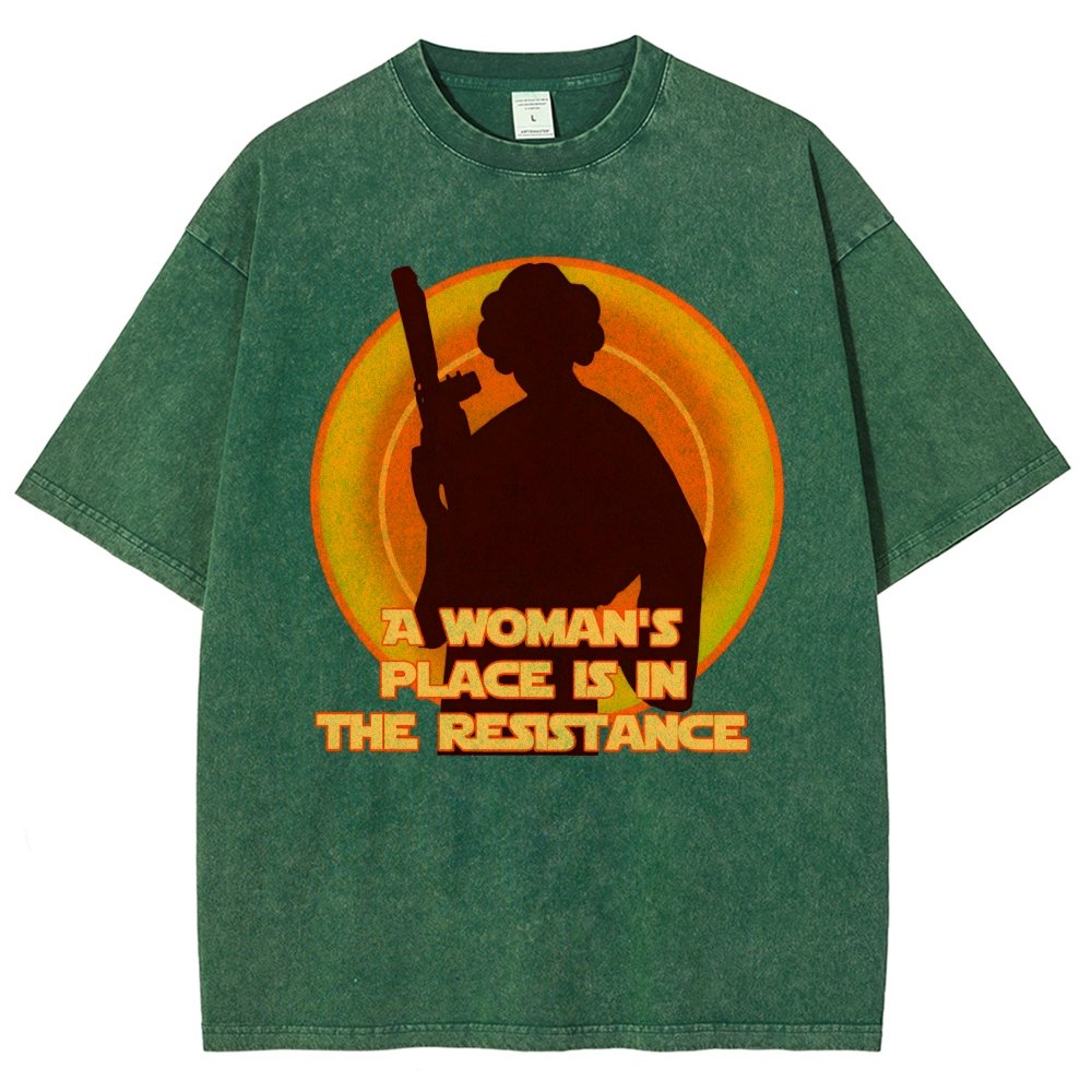 The Resistance Vintage Distressed T-shirt