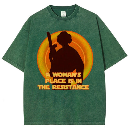 The Resistance Vintage Distressed T-shirt