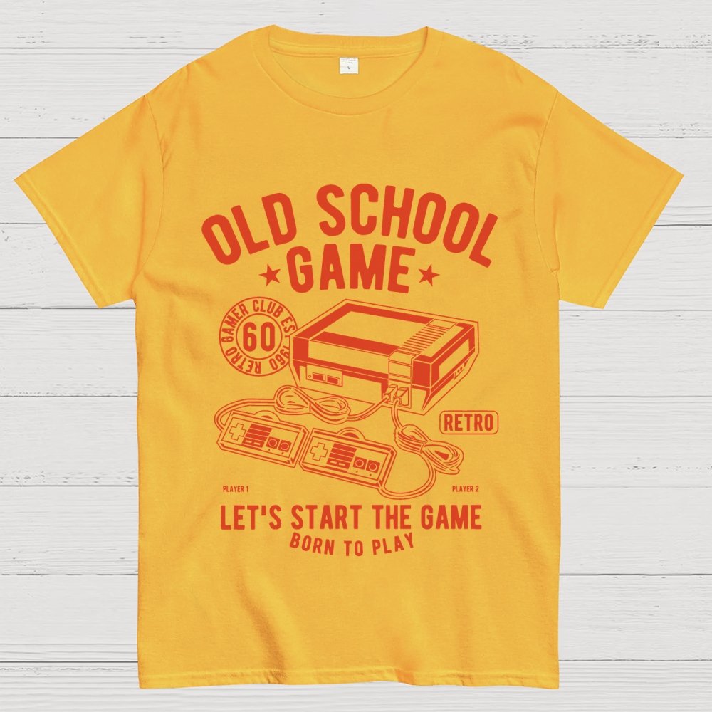 OLD SCHOOL GAME Geek T-Shirt