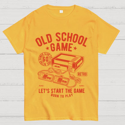 OLD SCHOOL GAME Geek T-Shirt