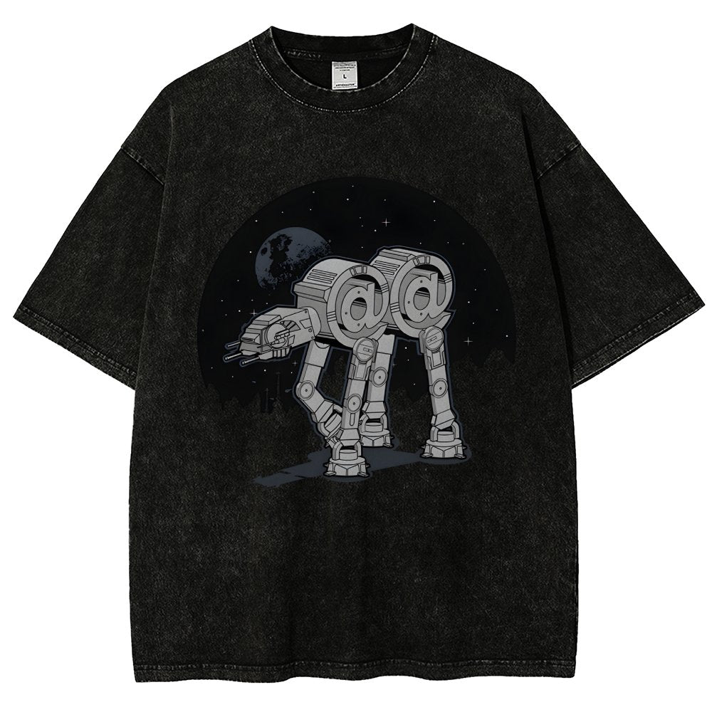 Ack…Ack… Vintage Distressed T-shirt