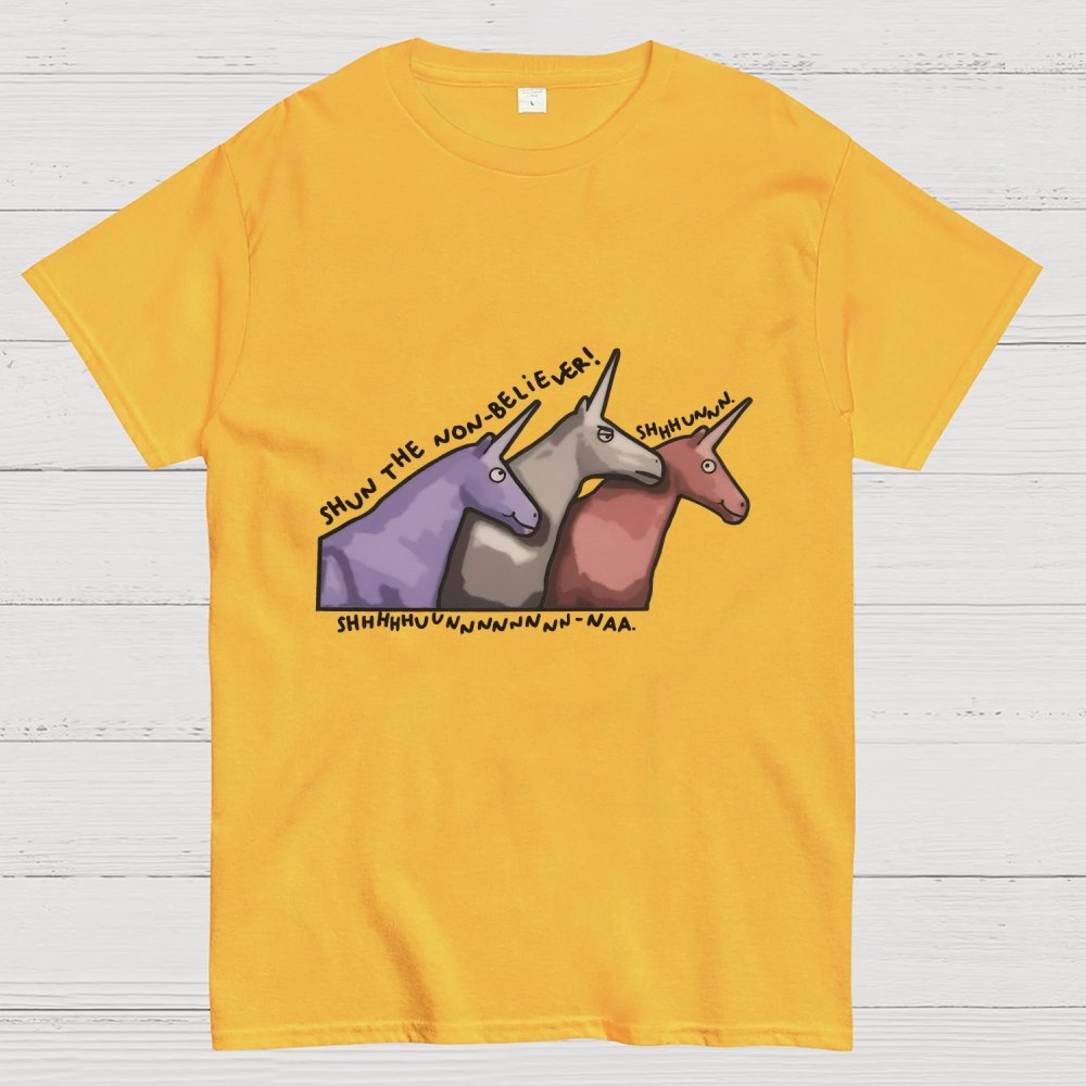 Shun the Non-Believer Geek T-Shirt