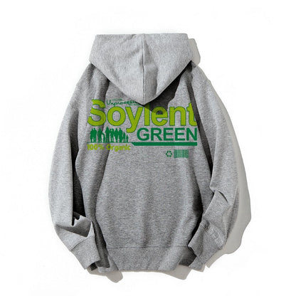 Soylent Green Printed Back Cotton Hoodie