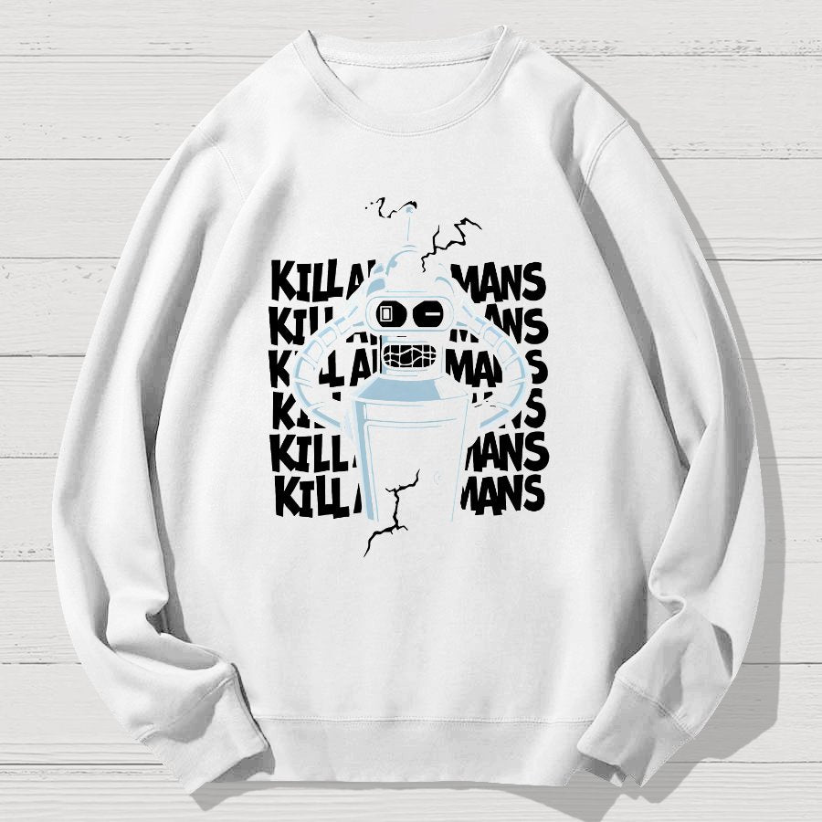 Machine Failure Geek Cotton Sweatshirt