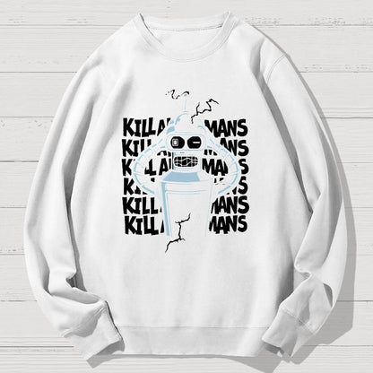 Machine Failure Geek Cotton Sweatshirt