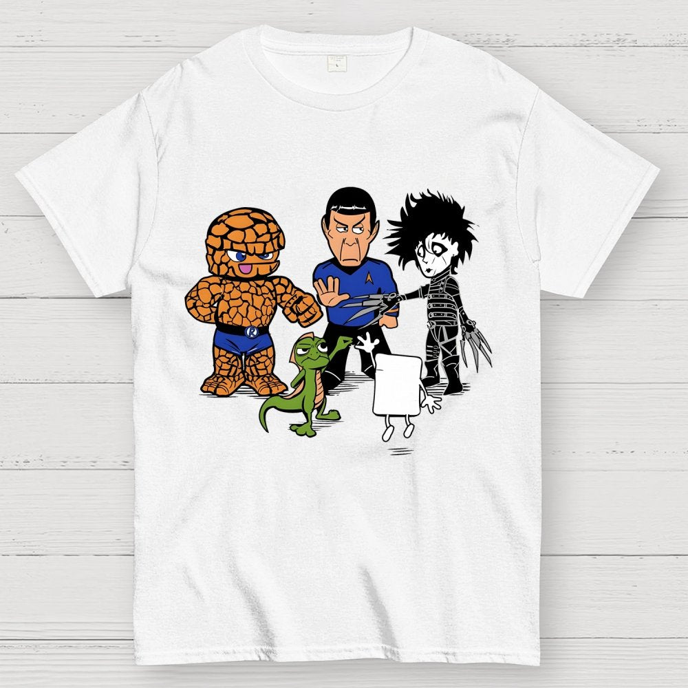 Rock Paper Scissors Unisex Geek T-Shirt