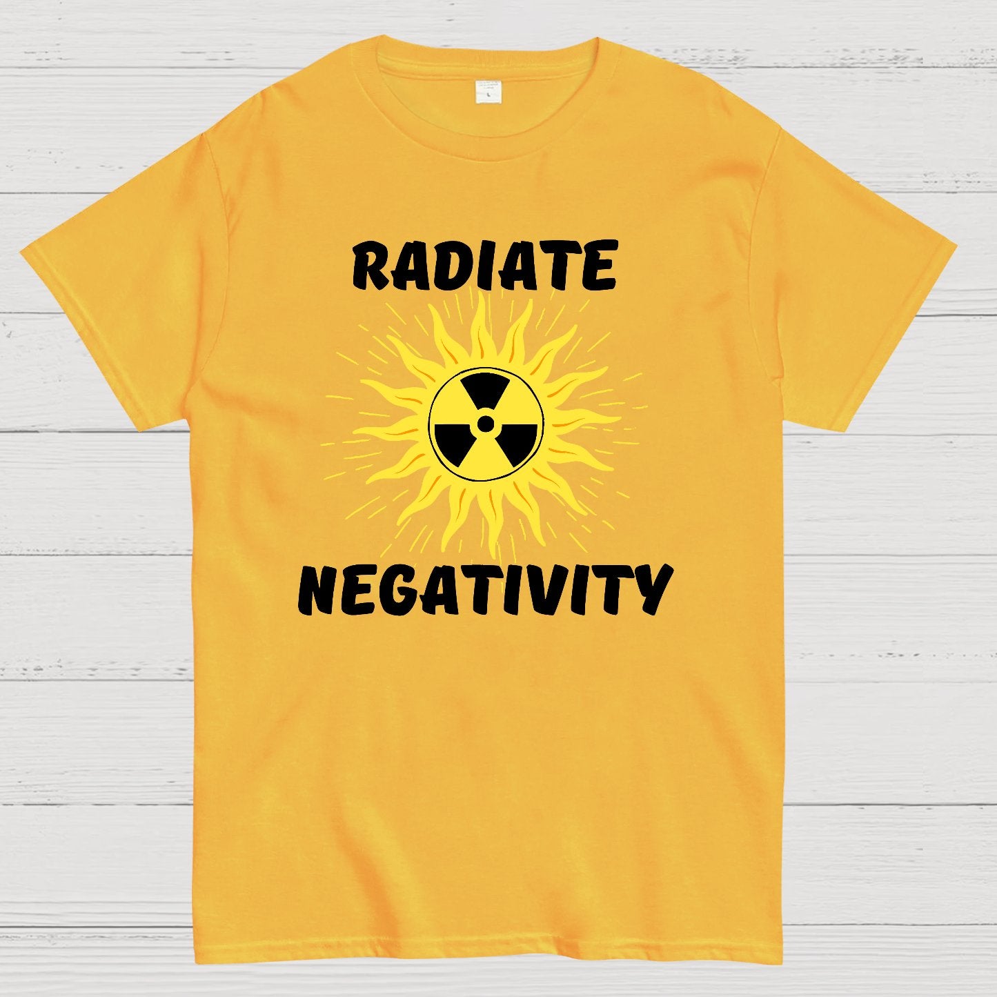 Radiate Negativity Geek T-Shirt