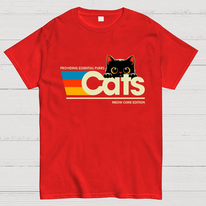 Retro Cats Geek T-Shirt