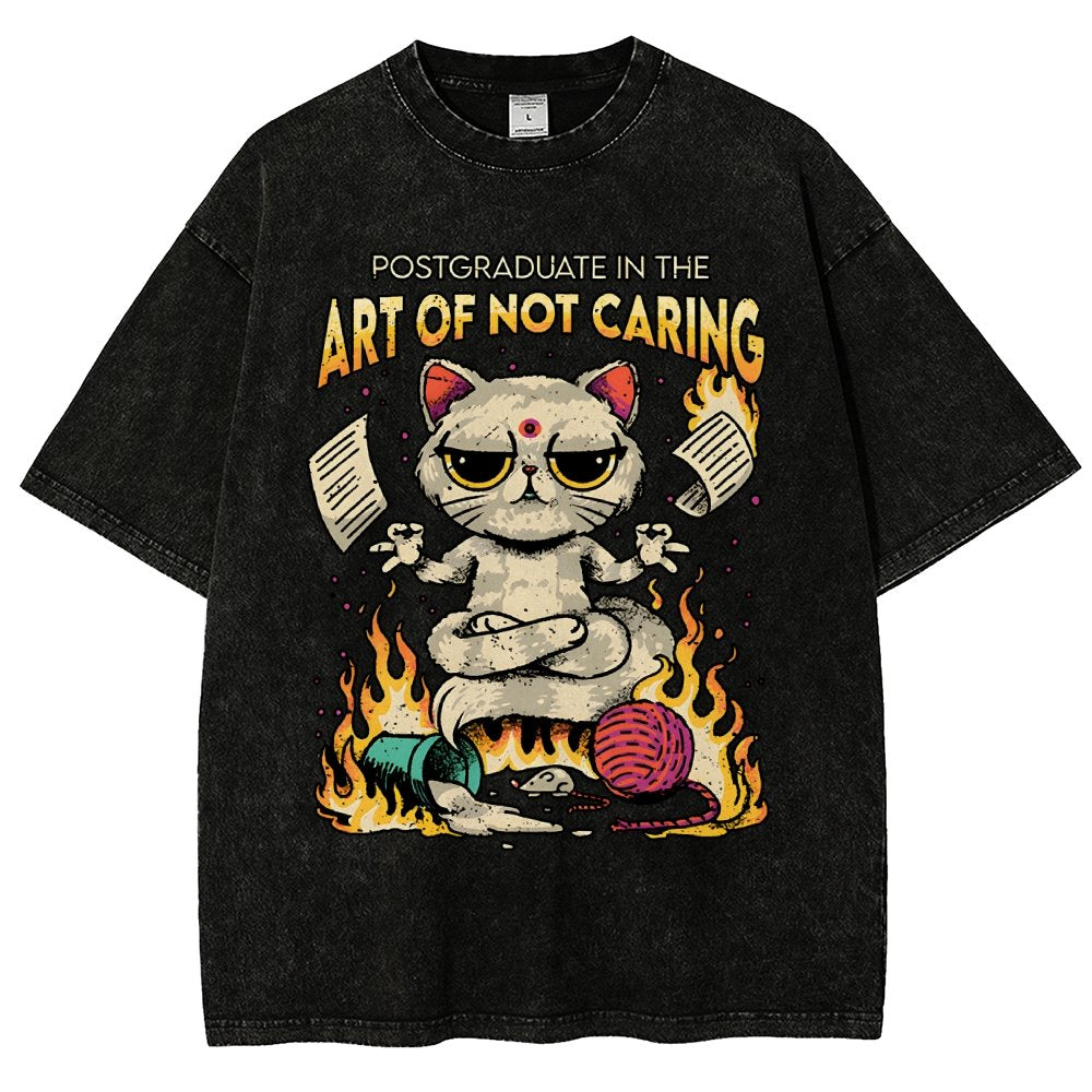 Art of Letting Go Vintage Distressed T-shirt