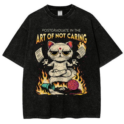 Art of Letting Go Vintage Distressed T-shirt