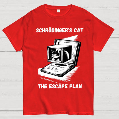 Schrödinger's Cat The Escape Plan Geek T-Shirt