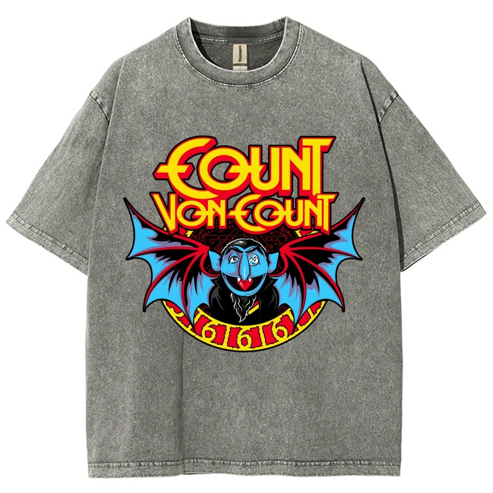 THE COUNT Vintage Distressed T-shirt