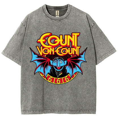 THE COUNT Vintage Distressed T-shirt