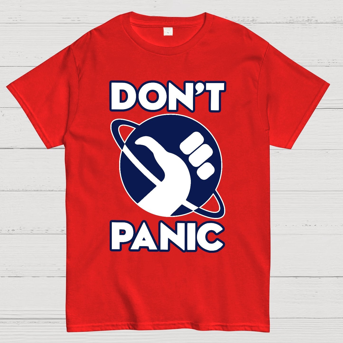 Don't Panic Geek T-Shirt
