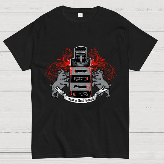 Black Knight Coat of (No) Arms Geek T-Shirt