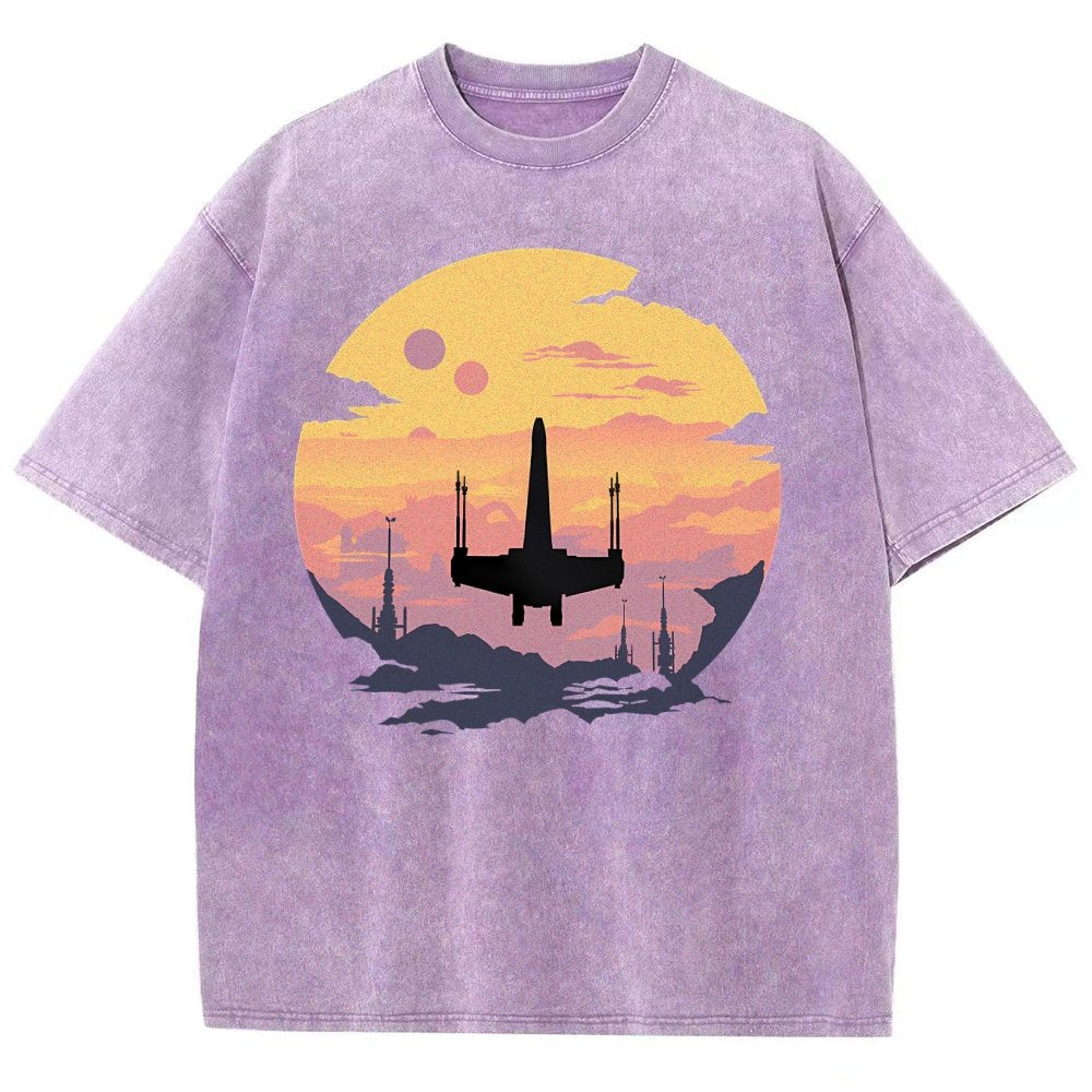 Rogue Fighter Vintage Distressed T-shirt