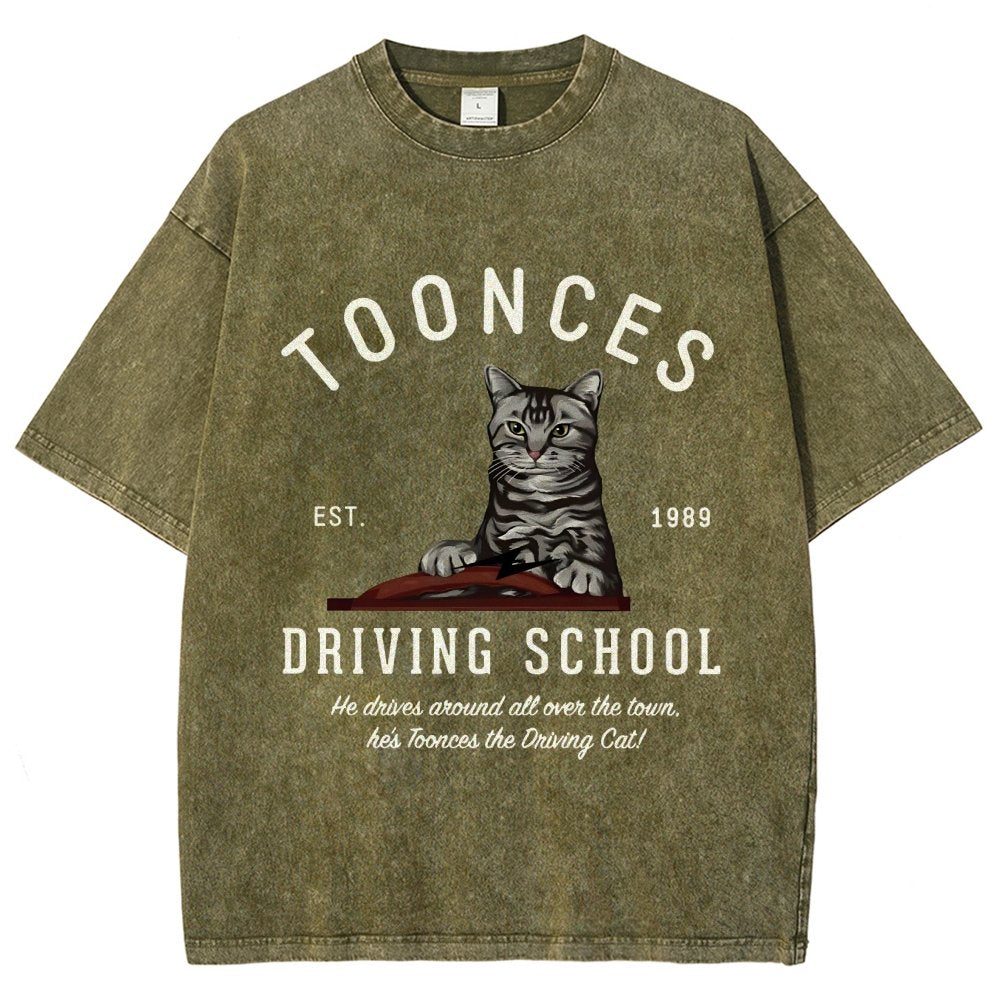 Speedy Driver School - Est. 1989 Vintage Distressed T-shirt