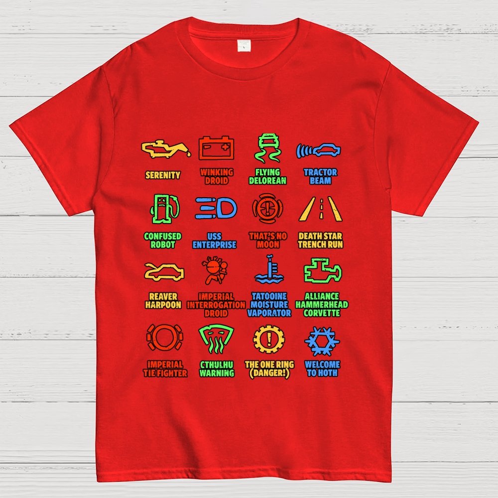 Nerdy Symbols Geek T-Shirt