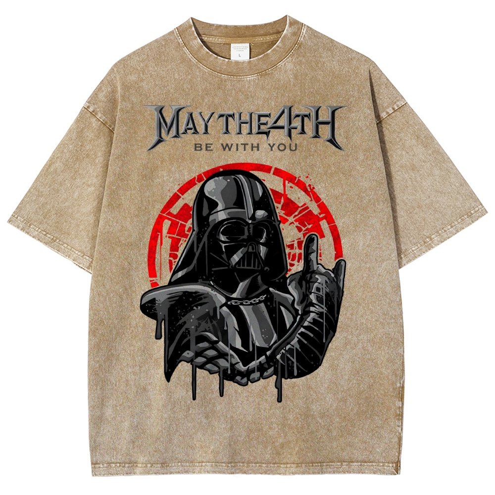 May 4 Metal Vintage Distressed T-shirt