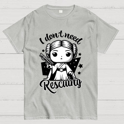I Don't Need Rescuing Geek T-Shirt