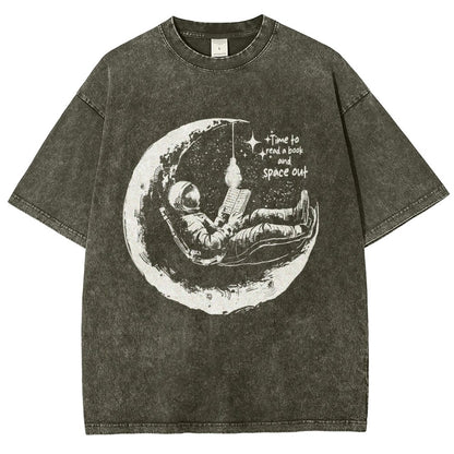 Time to read a book Vintage Distressed T-shirt