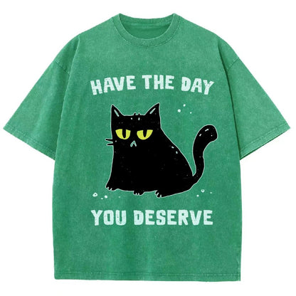 Karma Kitten Vintage Distressed T-shirt