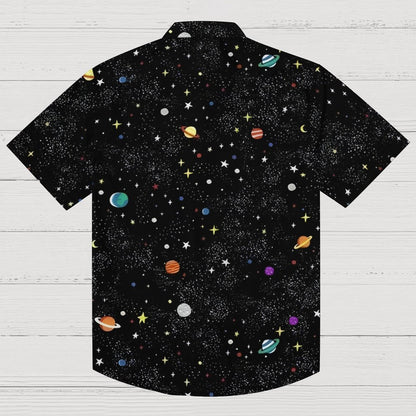 Galaxy Planet Series Print Geeky Shirt