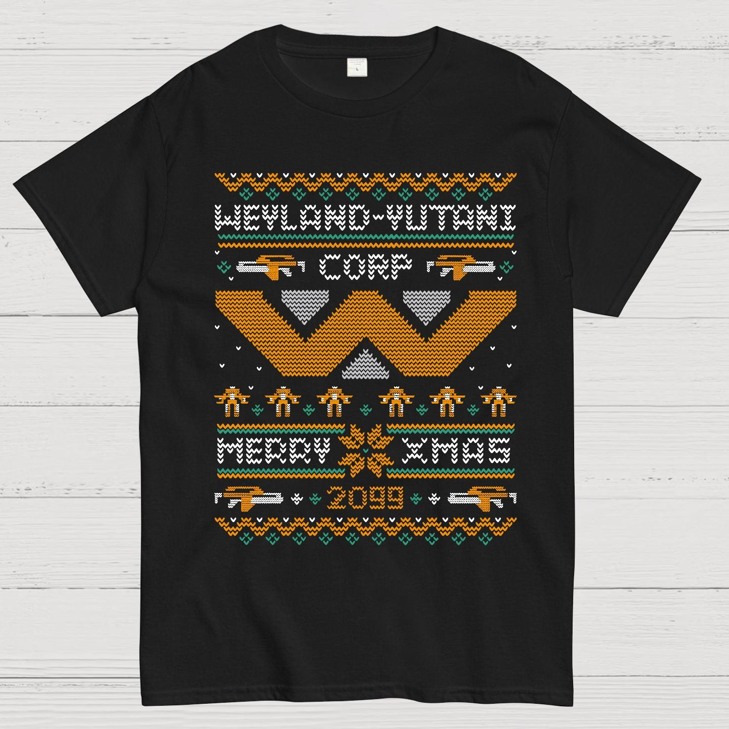 Happy Alien Xmas Geek T-Shirt