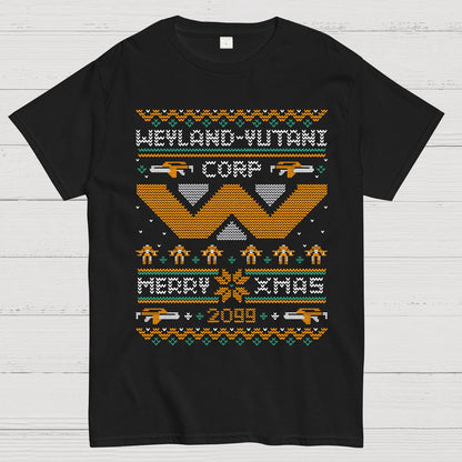 Happy Alien Xmas Geek T-Shirt
