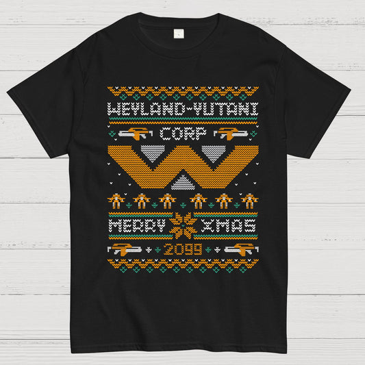Happy Alien Xmas Geek T-Shirt
