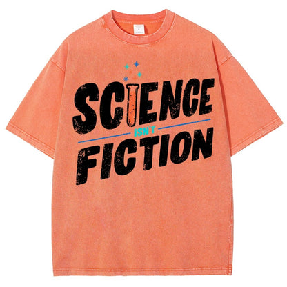 Science Isn’t Fiction Vintage Distressed T-shirt