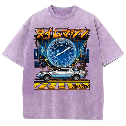 Time Machine Vintage Distressed T-shirt