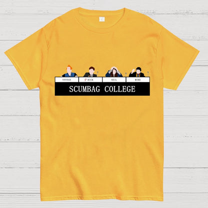 Scumbag College Buddy1 Buddy2 Buddy3 Buddy4 Unisex Geek T-Shirt